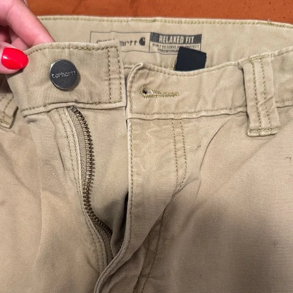 Carhartt Khaki Relaxed Fit Pants - Picture 3 of 8